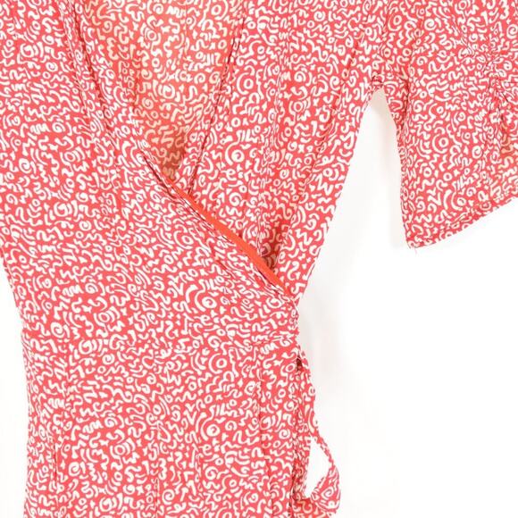Reformation Ellwood Wrap Dress, XS - Picture 4 of 10